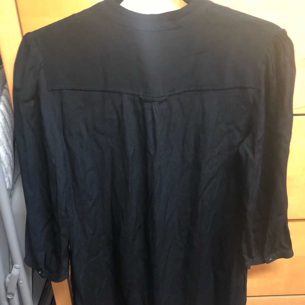 MAEVE ANTHROPOLOGIE BLACK WORK DRESS SIZE 4 - Picture 5 of 8